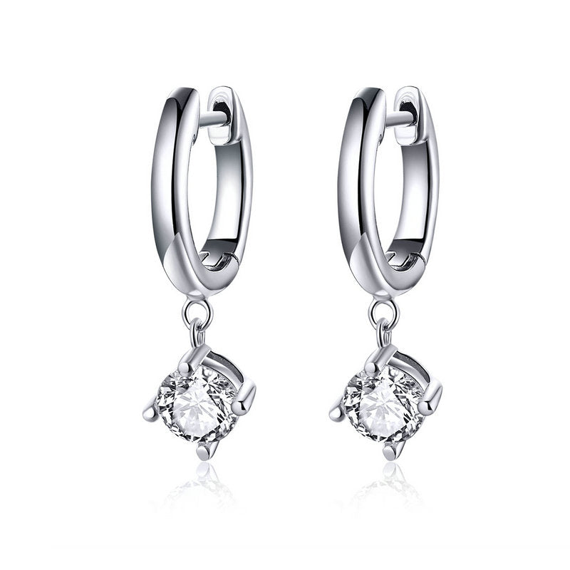 Diamond Drop Earrings