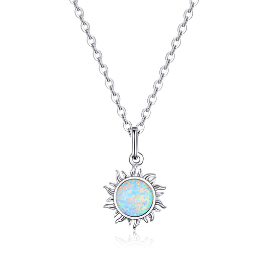 White Opal Necklace